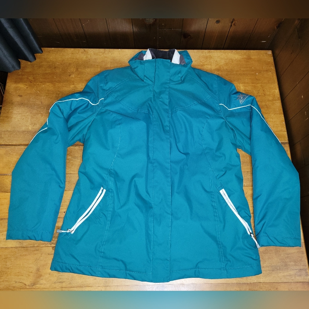 ZeroXposur Winter Jacket Coat Womens Large Teal